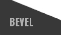 Bevel countertop edge profile