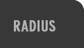 Radius countertop edge profile
